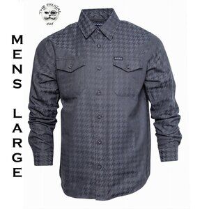 DIXXON FLANNEL x FIST 3.0 HOUNDSTOOTH Flannel Shirt - Men's Large